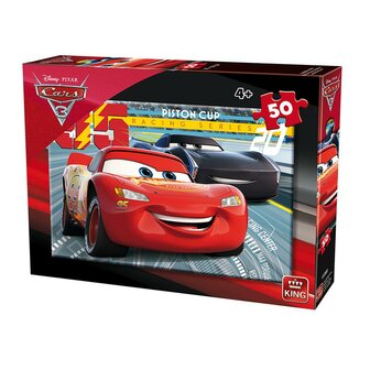 Disney puzzel Cars 50 stukjes, 2 soorten