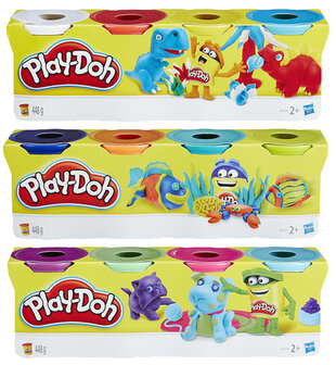 Play-doh klassiek assortiment 4 kleuren: Kies zelf welke je wilt!