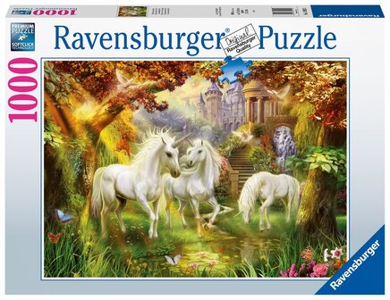 Ravensburger puzzel Eenhoorns in de Herfst 1.000 stukjes