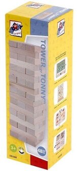 Woody Tower Tonny naturel Jenga-spel toren