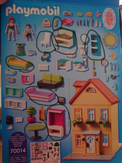 PLAYMOBIL City Life Mijn Huis 70014 Incompleet