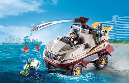 PLAYMOBIL City Action Amfibievoertuig 9364