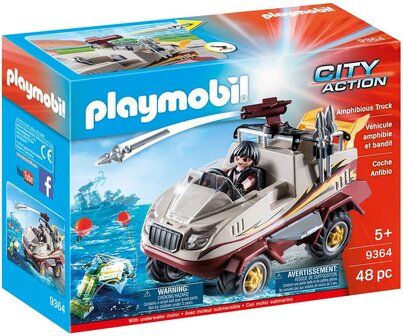 PLAYMOBIL City Action Amfibievoertuig 9364