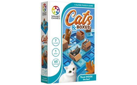 Smartgames Cats and boxes 60 uitdagingen