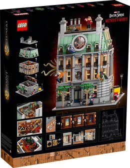 LEGO Marvel Sanctum Sanctorum Collectible met Iron Man en Doctor Strange Minifiguren 76218