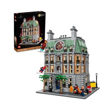 LEGO Marvel Sanctum Sanctorum Collectible met Iron Man en Doctor Strange Minifiguren 76218