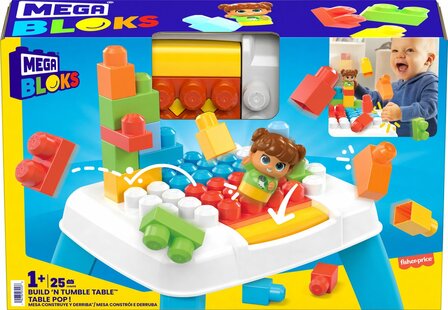 Fisher Price Mega Bloks Bouwtafel 23 blokken