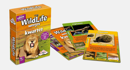 Spel Weetjes Kwartet Wildlife 