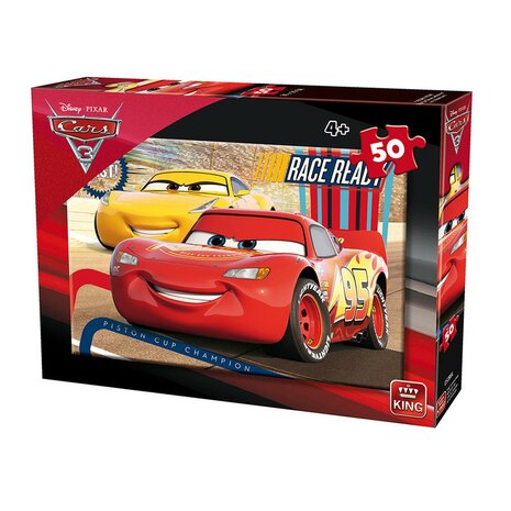 Disney puzzel Cars 50 stukjes, 2 soorten