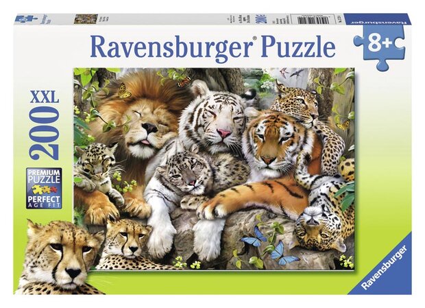 Ravensburger Tukje doen puzzel 200 stukjes XXL