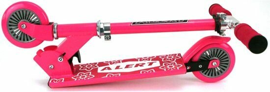 Step Aluminium Roze Alert 1x getest