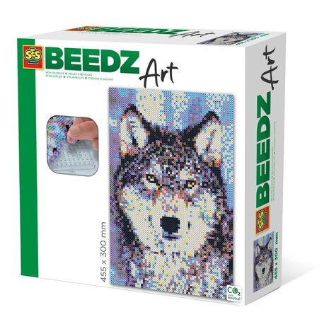 SES beedz art strijkkralen Wolf 7.000 stuks