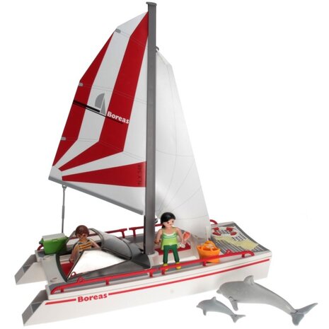 PLAYMOBIL Catamaran met Dolfijnen 5130