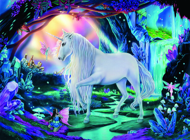 Ravensburger Unicorn eenhoorn puzzel 300 stukjes XXL 