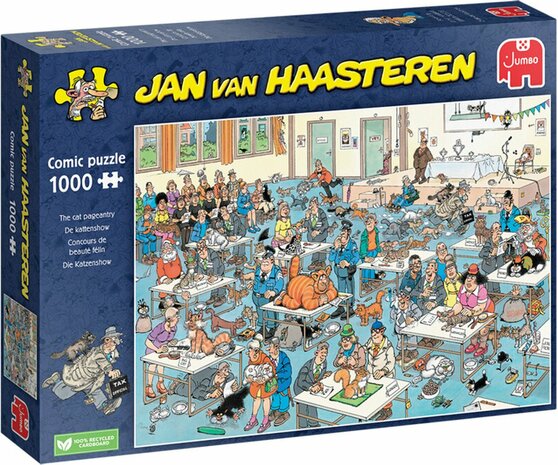 Jan van Haasteren puzzel de Kattenshow 1.000 stukjes