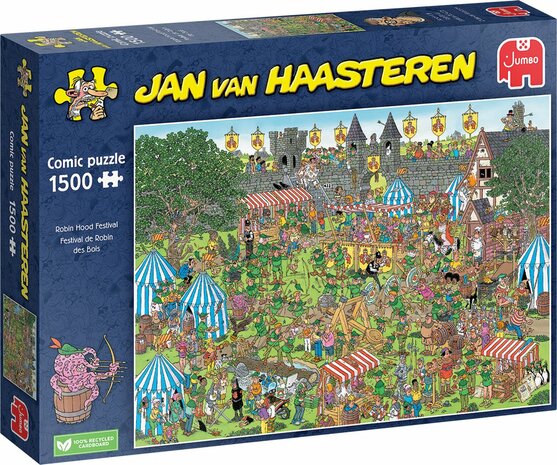 Jan van Haasteren puzzel Robin Hood Festival 1.500 stukjes