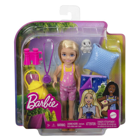 Barbie Chelsea kampeerpop 