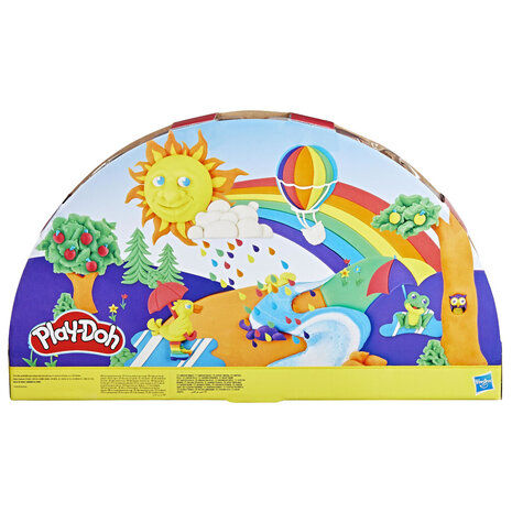 Playdoh regenboog klei compound pack 40 potjes