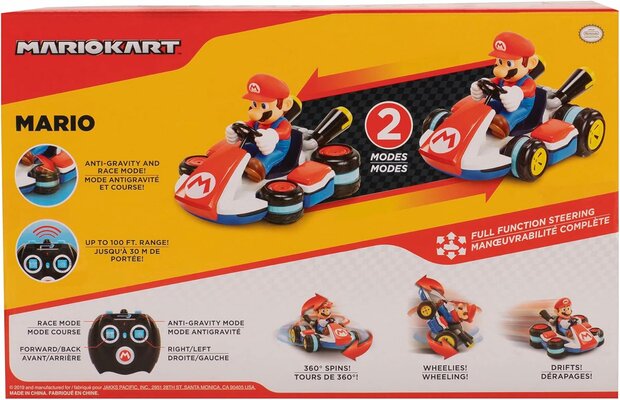 Nintendo Super Mario RC mini kart racer Mario